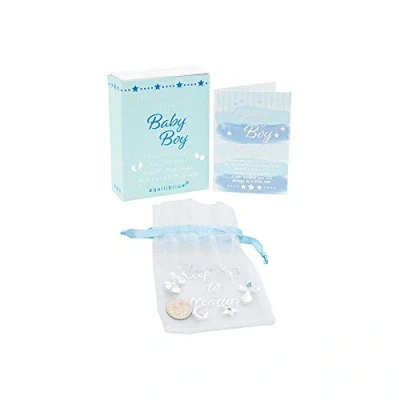 Image of Equilibrium Keepsakes to Treasure Baby Boy Plated with Real Silver