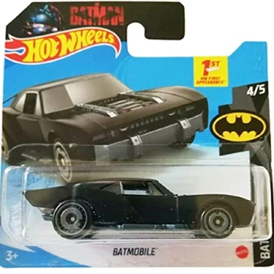 Image of Hot Wheels Batmobile The Batman 4 / 5 (181 250) 2021 Short Card