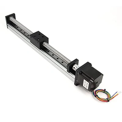 Image of Befenybay 300mm Length Travel Linear Stage Actuator with Square Rails Ballscrew SFU1605 NEMA23 Stepper Motor for DIY CNC Router Parts X Y Z Axis