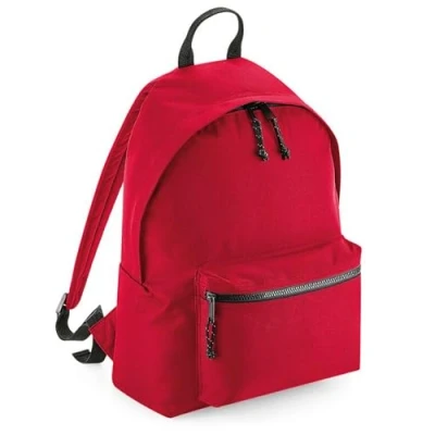 Image of BagBase Recycled Backpack Classic red