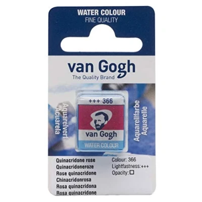 Image of Van Gogh Aquarellfarbe, Chinacridonrosa 1 2 Napf [Spielzeug]