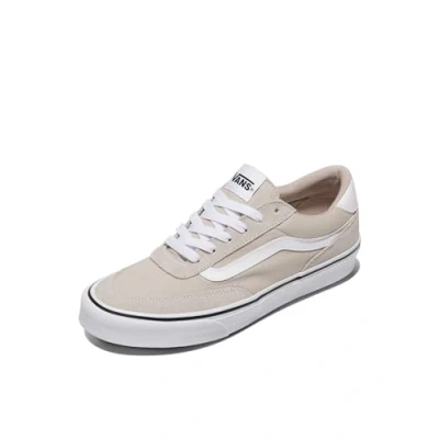 Image of Vans Men&#039;s Brooklyn Sneaker, Suede Canvas Silver Lining, 9.5 UK