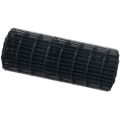Image of vidaXL Euro Fence Grey 0.8x10 m Steel