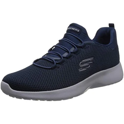 Image of Skechers Dynamight Mens Running Trainers Navy 8 UK