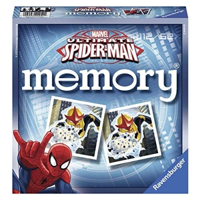 Image of Ravensburger 22254 Educational Game Grand Memory Ultimate Spiderman