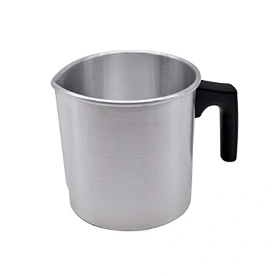 Image of TIEMORE 1.2L Candle Making Pouring Pot Wax Melting Cup Aluminum Construction Pitcher for Home DIY Store