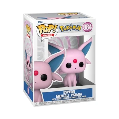Image of Funko POP! Games: Pokemon Espeon Collectable Vinyl Figure Gift Idea Official Merchandise Toys for Kids &amp; Adults Anime Fans Model Collectors and Display