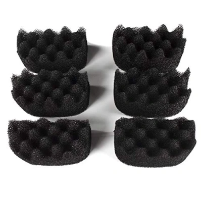 Image of LTWHOME Compatible with Bio Foam Filter Pads Fit For Fluval 104 105 106 204 205 206(Pack of 6)