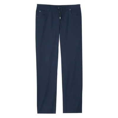 Image of ATLAS FOR MEN Pantalon Regular Twill Stretch Confort W32 Navy Blue