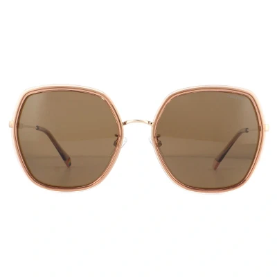 Image of Polaroid PLD 6153/g/s Sunglasses, Pink, One Size
