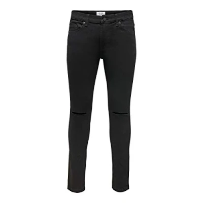 Image of Only &amp; Sons Men Jeans/Skinny Jeans onsWarp 6462 Black 509225 W 30 L 32