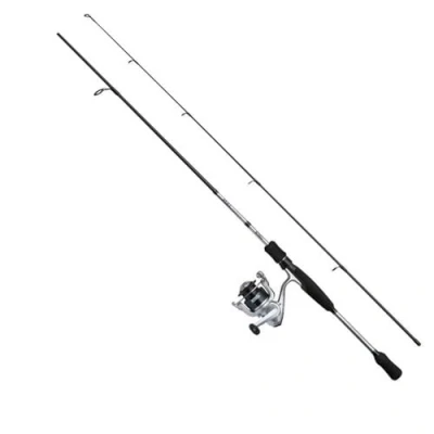 Image of Mitchell MX1 Lure Spinning Combo, Fishing Rod and Reel Combos, Predator Fishing,Pike/Perch/Zander, Unisex, Silver / Black, 1.83m 5 15g