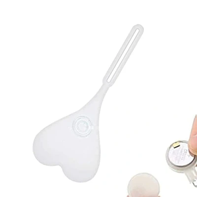 Image of Manolyee Heart Shaped Tail Light LED Creative Silicone Light,Heart Waterproof Warning Night Cycling Lamp