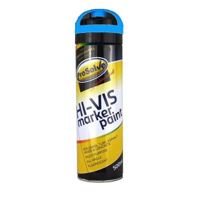 Image of ProSolve Hivis Fluorescent Blue 500ml (Swivel Cap)