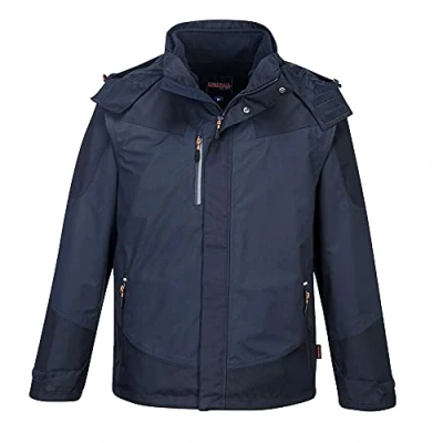 Image of Portwest Radial 3 in 1 Jacket, Color: Dark Navy, Size: L, S553DNRL