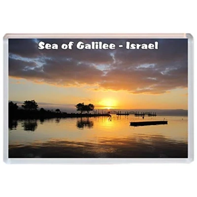Image of Sea of Galilee Israel Jumbo Fridge Magnet/Magnets BBSM1256