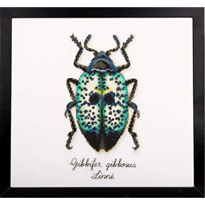 Image of Vervaco Blue Beetle, Polyester Cotton, Multi Colour, 40 x 2 20 cm
