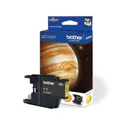 Image of Brother LC1240Y Yellow Ink Cartridge
