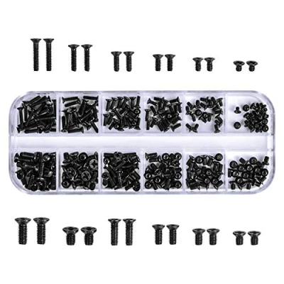 Image of Chstarina 240Pcs M2 M2.5 M3 Laptop Screws Assortment Kit Notebook Computer Repair Accessory For IBM HP Dell Samsung Sony Toshiba Gateway Acer Lenovo Etc.