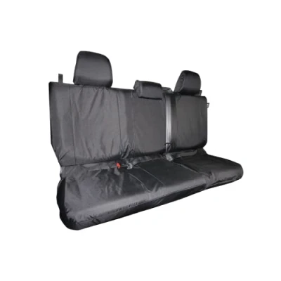 Image of T&amp;C COVERS Tailored VW Amarok Seat Cover Sets Heavy Duty &amp; Waterproof For Front Rear Black (Front Set)