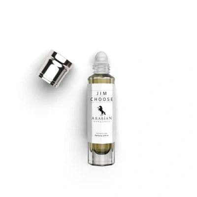 Image of FR168 inspired by JIM CHOOSE perfume oil for men. 6ml roll on bottle. Arabian Opulence. Sweet/fruity/aromatic/musky/leather/fresh