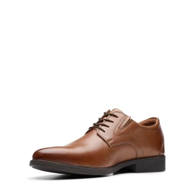 Image of Clarks Whiddon Plain, Men’s Dark Tan, 7 UK (41 EU)