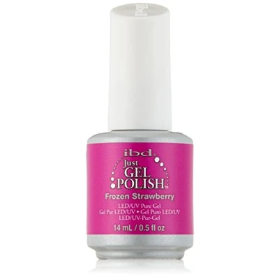 Image of IBD Just Gel Polish Frozen Strawberry LED and UV Pure 14ml