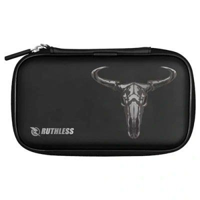 Image of RUTHLESS Dart Case Professional Darts Storage Wallet (Skull)