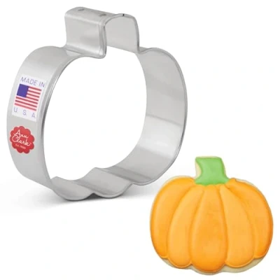 Image of Ann Clark Cookie Cutter Fall/Halloween Small Pumpkin Cutter, 7.6 cm