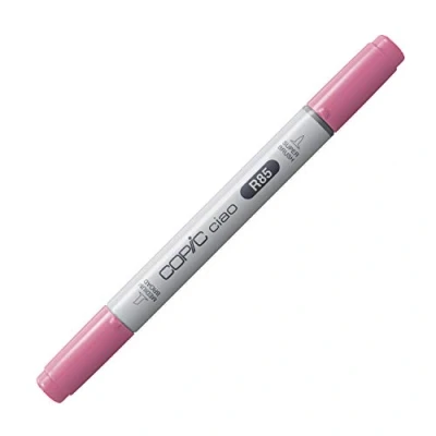 Image of Copic Ciao Coloured Marker Pen (R 85) Rose Red, For Art &amp; Crafts, Colouring, Graphics, Highlighter, Design, Anime, Professional Beginners, Supplies Colouring Books