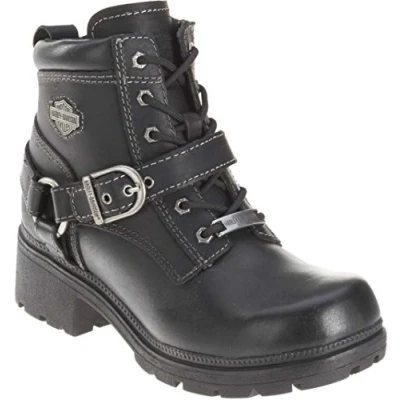 Image of Tegan Full Grain Leather Women&#039;s Harness Riding Boots