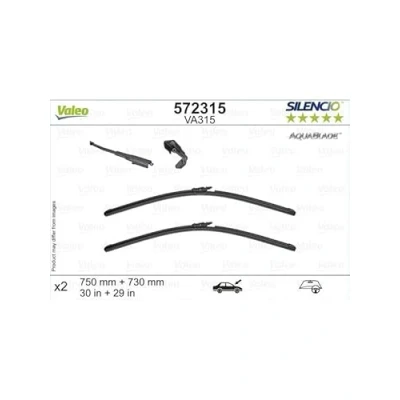 Image of VALEO Wiper Blade Set VA315