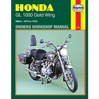 Image of Honda GL1000 Gold Wing (75 79) Haynes Repair Manual