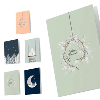 Image of Unicef Pack of 10 Christmas Cards, Ice