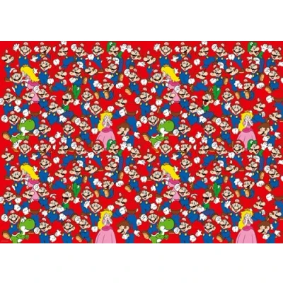 Image of Ravensburger Super Mario Jigsaw Puzzles for Kids and Adults Age 12 Years Up Challenge Edition 1000 Pieces