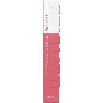 Image of Maybelline Superstay Matte Ink Longlasting Liquid, Warm Blush Pink Lipstick, Up to 12 Hour Wear, Non Drying, 180 Revolutionary