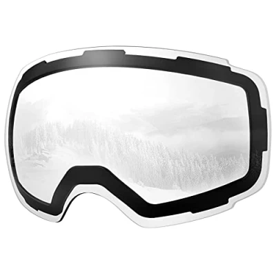 Image of OutdoorMaster Ski Goggles PRO Replacement Lens (VLT 99% Clear with Free Carrying Pouch)