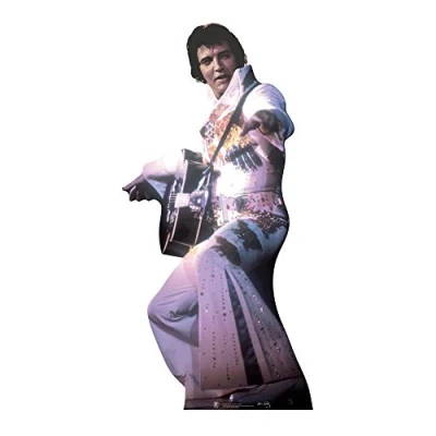 Image of SC231 Star Cutouts Elvis Presley American Eagle Suit Lifesize Cardboard Cut Out