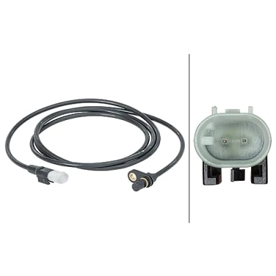 Image of 9065402017, A9065402017 ABS sensor HELLA 6PU 012 679 661 Active 2 pin connector 1760mm 12V VOLKSWAGEN: Crafter 30 50 Van