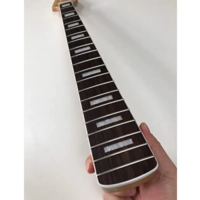 Image of 5 String Guitar Bass Neck Maple 20 Fret 34inch Block Inlay Rosewood Fretboard Gloss