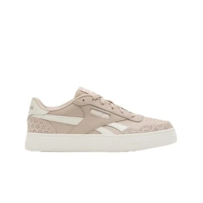 Image of Reebok Women&#039;s Court Advance Bold Sneaker, Blush/Chalk/Chalk, 6 UK