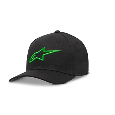 Image of Alpinestars, Ageless Curve Hat, Baseball Cap, Green Black, LXL, Men