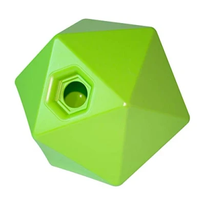 Image of RED GORILLA, TUBTRUG Plastic hexagonal kick drip feed refillable horse stable toy treat ball (PISTACHIO)