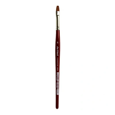 Image of Da Vinci 5880 Series Water Colour Brush, Synthetic Fiber, Red, 19 x 0.65 30 cm