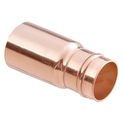 Image of 15mm x 10mm Solder Ring Long Fitting Reducer (Known as to for Radiator Valve / 15 Also Available in 8mm)