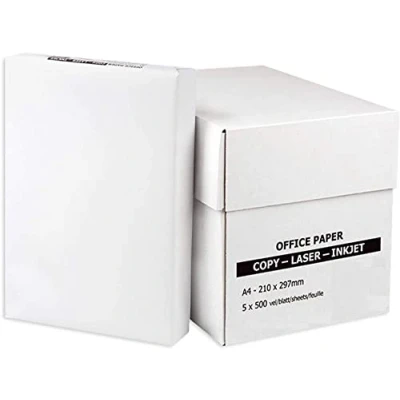 Image of Everyday A4 White Paper 80GSM Printer Copier 1 2 3 4 5 REAMS of 500 Sheets UK (5 Ream (2500 Sheets))