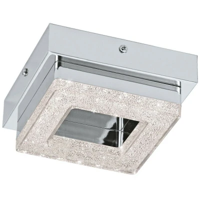 Image of Eglo 95655 LED Chrome Wall/Ceiling Lamp FRADELO