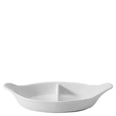 Image of Utopia Titan, M00228 000000 B01004, Oval Eared Divided Dishes 11&quot; (28cm) (Box of 4)