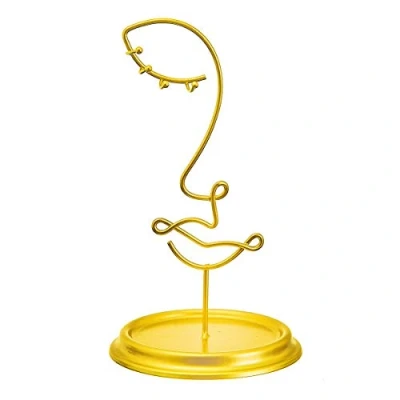 Image of Sass &amp; Belle Leila Wire Gold Jewellery Stand