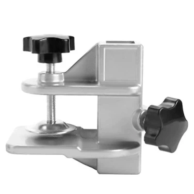 Image of Pet Grooming Table Arms Clamp Arm H Bar Holder Hair Dryer Clip Accessory Aluminium Alloy Fixture Fixation Clip(20 * 20mm)